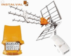 antenas parabólicas instalval